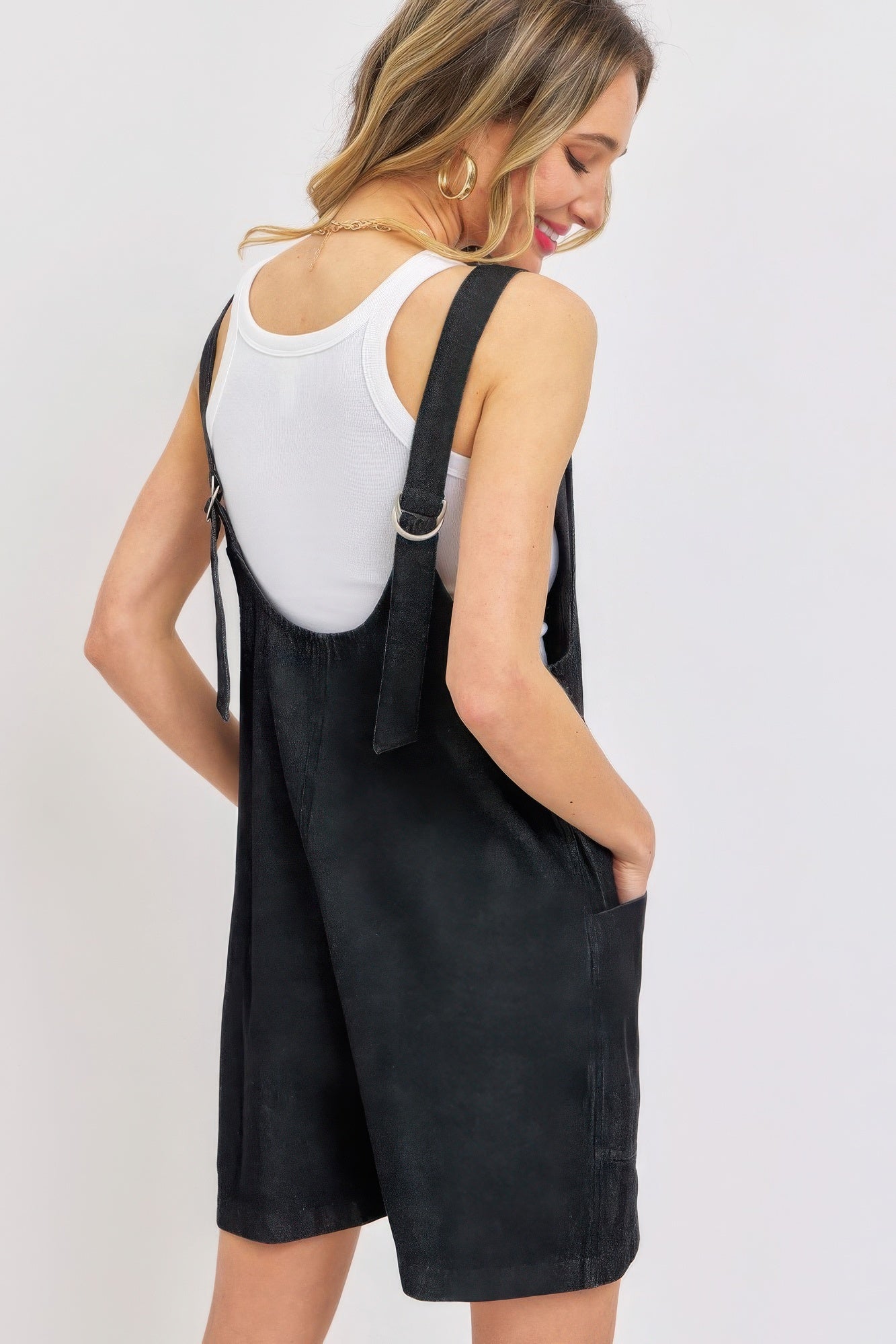 Summer Denim Romper