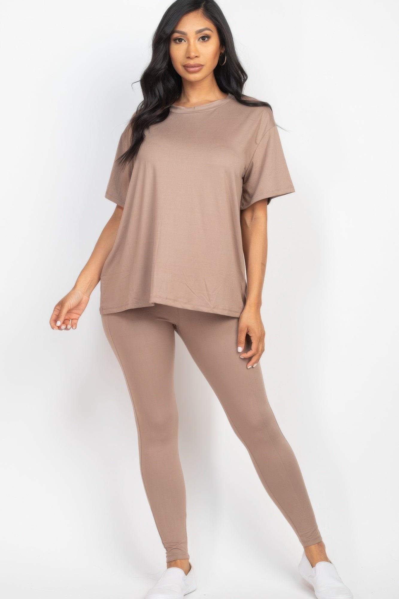 Oversized T-shirt & Leggings Set